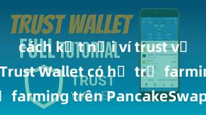 cách kết nối ví trust với binance Trust Wallet có hỗ trợ farming trên PancakeSwap không?